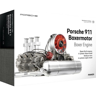 Franzis maketová stavebnice závodního motoru Porsche 911 Boxer 1:3