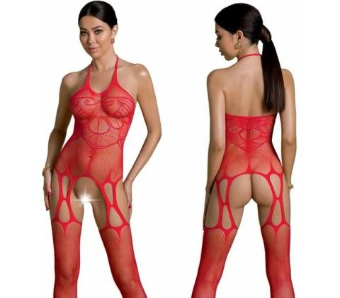 Passion ECO Bodystocking BS002 Red