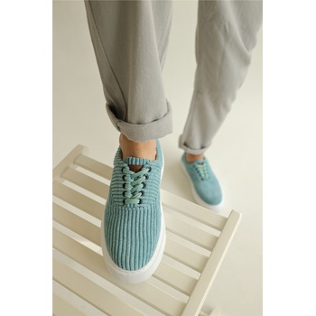 Chekich Унисекс обувки с връзки CH173 - Светлозелени #359741 (359741_Мента)