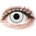 Gelflex Crazy Lens White Black 2 pcs