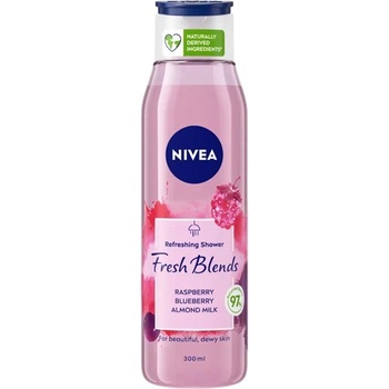 Nivea Fresh Blends Raspberry sprchový gél 300 ml