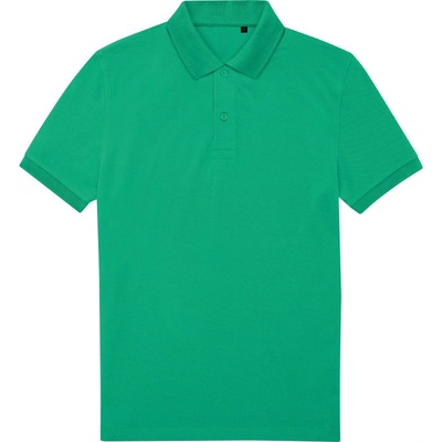 B&C My Eco polo Piqué polo pop zelená