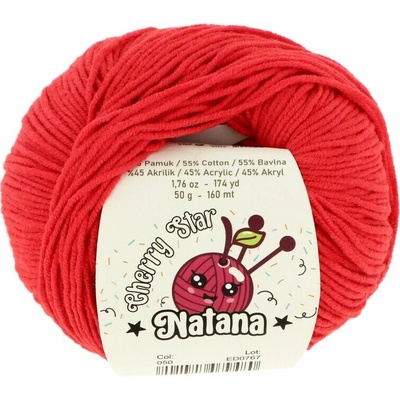 Natana Cherry Star 050 červená