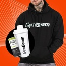 GymBeam mikina PRO Hoodie black
