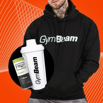 GymBeam mikina PRO Hoodie black