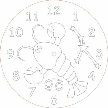 Radost v písku 2509 Пясъкоструйни изображения Рак (2509-RADOST)