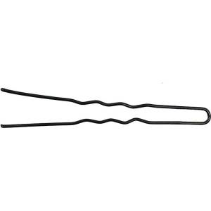 Eco & Hygiene Waved hair pin - 65 mm 20 ks боя Black