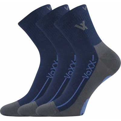 VOXX ponožky Barefootan 3 pár tmavě modrá