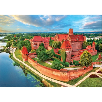 EUROGRAPHICS - Puzzle Malbork Castle, Poland - 1 000 piese
