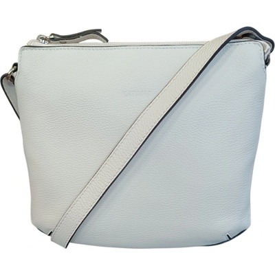 Katana kožená dámská crossbody smetanová 69495-09 SMETANOVÁ