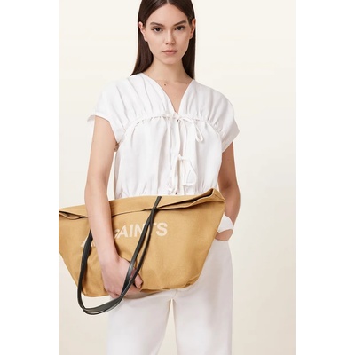 AllSaints Памучна чанта AllSaints SERAFINA (W323XC)