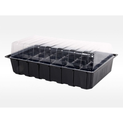 NOHEL GARDEN Minipařeniště MINI 36x22x12cm černé 18 otvorů
