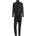 adidas Анцуг Adidas Basic 3 - Stripes Tricot Tracksuit - Black