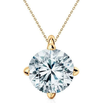 Savicki Náhrdelník žlté zlato, diamant DL-N-BR-025-DIA-Z