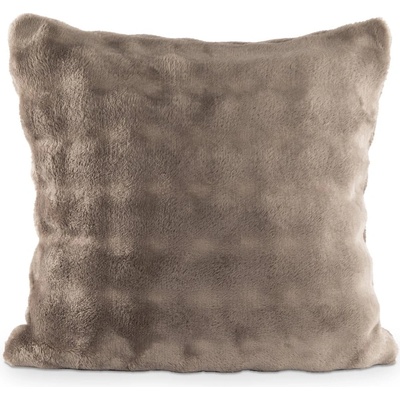 Tiseco Home Studio Декоративна възглавница от микроплюш 45x45 cm Wave - Tiseco Home Studio (3684TAUPE)