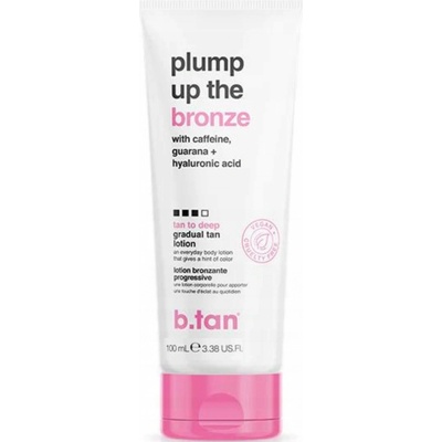 B.tan Plump Up The Bronze Denní rozjasňující a bronzující balzám 100 ml