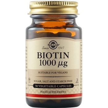 Solgar Biotin 1000 mcg [50 капсули]