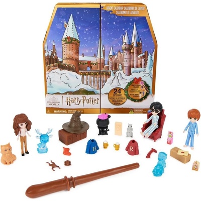 Spin Master Adventní kalendář rozevírací s hradem, Harry Potter