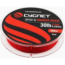 Cygnet Šňůra Spod & Marker Braid 300m 0,24mm 20lb Red