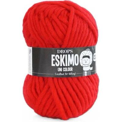 Příze DROPS Snow uni color 56 - jasná červená