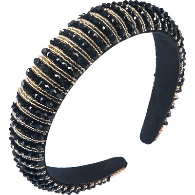 HARAHU Челенка vi-30161 - Черна / Златна kp30161 (vi-30161)