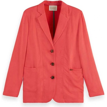 Scotch & Soda Сако Scotch & soda Boxy Unlined Single Breasted blazer - Red (Fiery Rose)