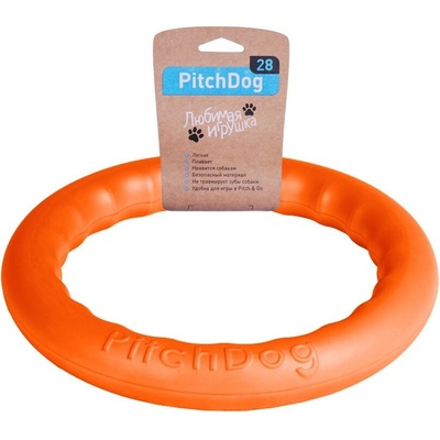 Collar Pitch dog hračka 28 cm oranžová