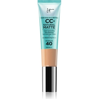 IT Cosmetics Your Skin But Better CC+ Cream Natural Matte zmatňujúci make-up SPF40 Medium 32 ml