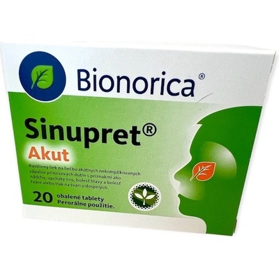 Sinupret Akut tbl.obd.20 x 160 mg