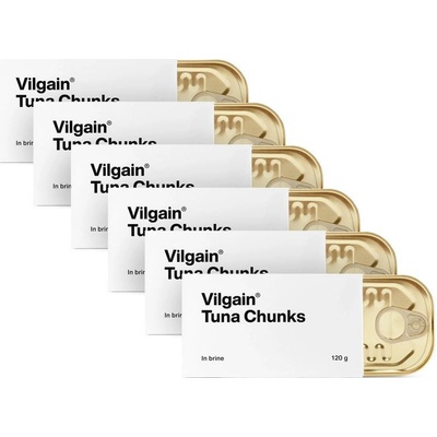 Vilgain Tuňák ve vlastní šťávě 6 x 120 g