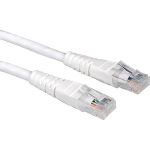 Roline Пач кабел Roline, UTP, Cat6e, 0.5m, бял (21.99.1526)