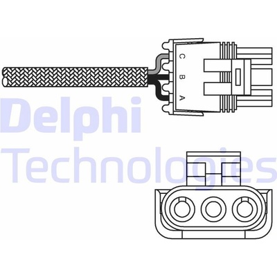 Lambda sonda DELPHI ES10990-12B1 ES10990-12B1