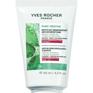 Yves Rocher Pure Menthe Почистващ ексфолиант за черни точки, 125 ml