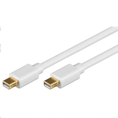 Delock 83456 mini Displayport мъжки - мъжки 5 м кабел, бял (83456) (83456)