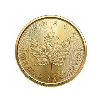 Royal Canadian Mint Maple Leaf Zlatá minca 1/4 oz