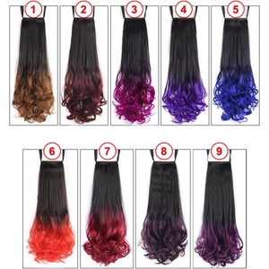 Sleek Изкуствени опашки ombre - Палитра