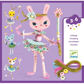 DJECO Творчески комплект Djeco - Направи животинки My Fairies (DJ08976)