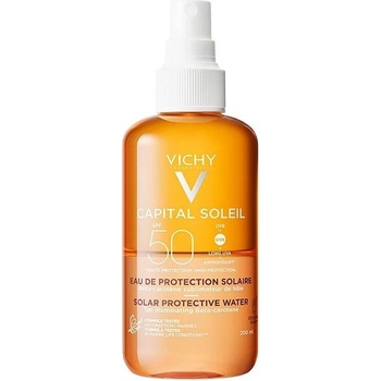 Vichy Capital Soleil Слънцезащитна вода за лице и тяло, SPF50, 200 ml