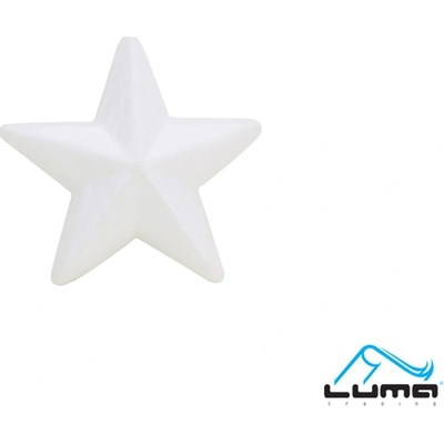Luma Hvězda polystyrenová 80 mm bílá