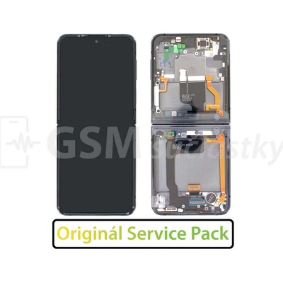 LCD Displej + Dotykové sklo + Rám Samsung Galaxy Z Flip 4 - originál