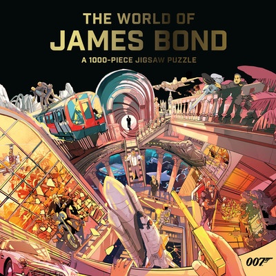 Laurence King Publishing The World of James Bond 1000 Piece A Jigsaw 1000 dielov