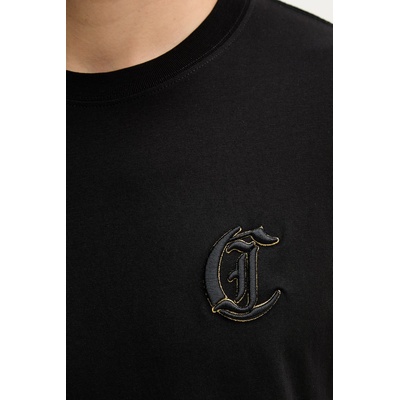 Just Cavalli Памучна тениска Just Cavalli (80OAHT07.CJ500)