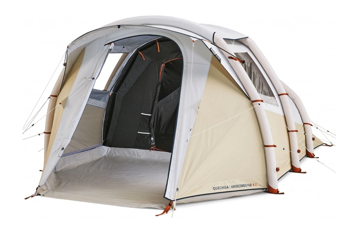 Nafukovací rodinný stan Quechua Air Seconds pro 4 osoby