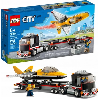 LEGO® City 60289 Transport akrobatickej stíhačky