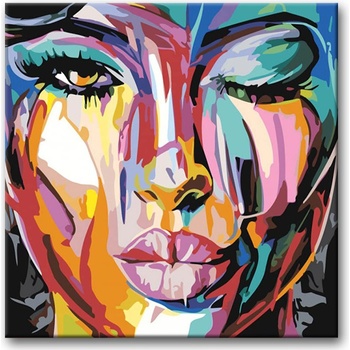 Zuty Maľovanie podľa čísel POMAĽOVANÁ KRÁSKA