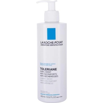 La Roche-Posay Toleriane Caring Wash нежен почистващ крем за чувствителна кожа 400 ml за жени