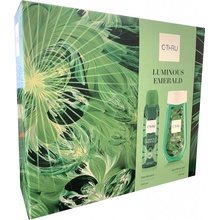 C-Thru Luminous Emerald deodorant v spreji 150 ml + sprchový gél 250 ml
