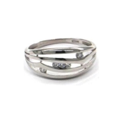 Pattic Prsten z bílého zlata ARP567101W