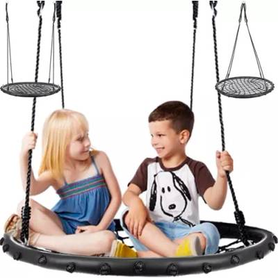 Malatec záhradná hojdačka 100cm, 150kg čierna