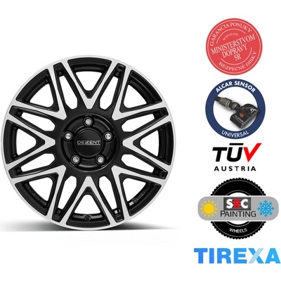 DEZENT KH 7x17 5x120 ET55 polished black